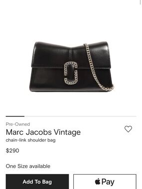Marc Jacobs The St. Marc Chain Wallet